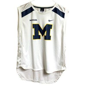 Nike Michigan Wolverines Sleeveless Tee Shirt Jersey